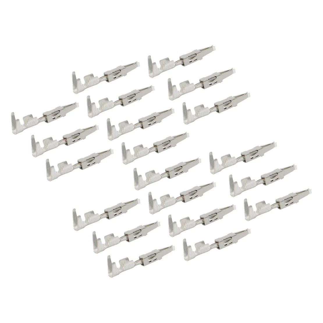 50Pcs 22-20AWG Micro Timer 2 Socket Terminal Connectors for Car Connectivity