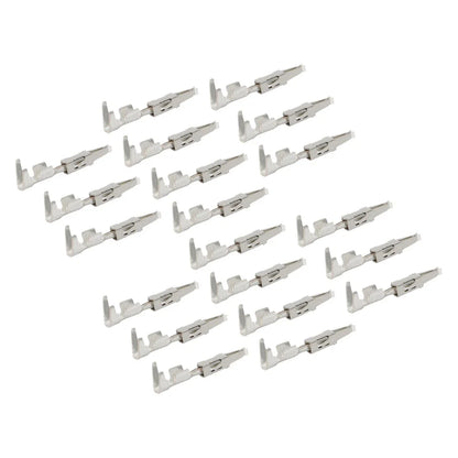 50Pcs 22-20AWG Micro Timer 2 Socket Terminal Connectors for Car Connectivity
