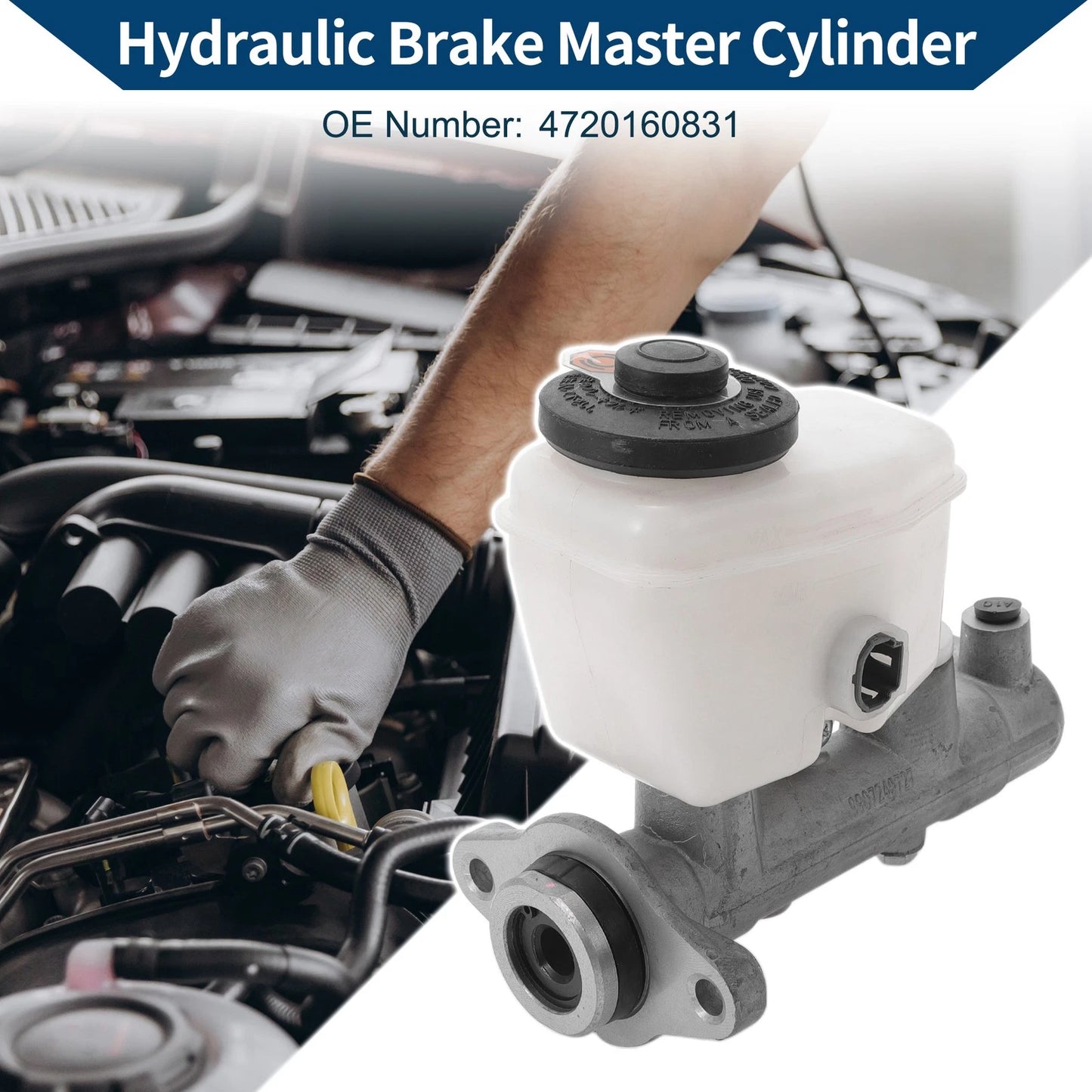 Brake Master Cylinder Reservoir No. 4720160831 for Toyota Land Cruiser (1990–1997)