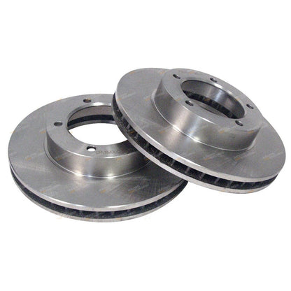 2 Front Disc Brake Rotors for Subaru BRZ (2012–2019)