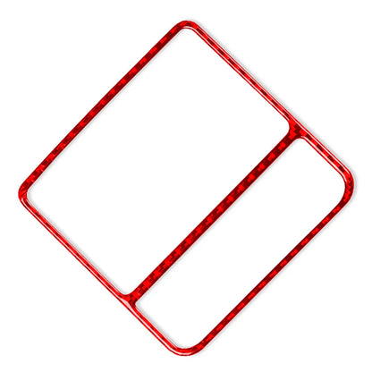 Rear Seat Air Vent Outlet Cover Frame Red for VW Golf 8 (2021-2023)