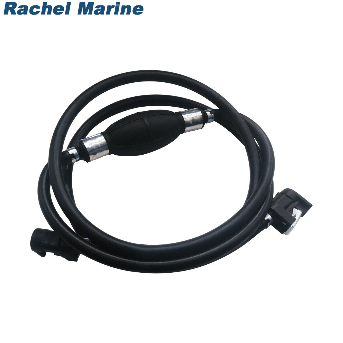 Fuel Gas Hose Line Assembly with Primer Bulb for Marine Outboard Motors