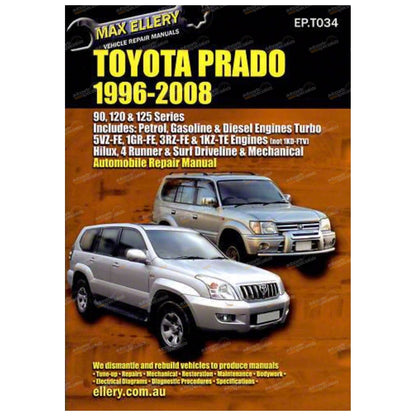 Workshop Manual for Toyota Prado Diesel (1996–2008)