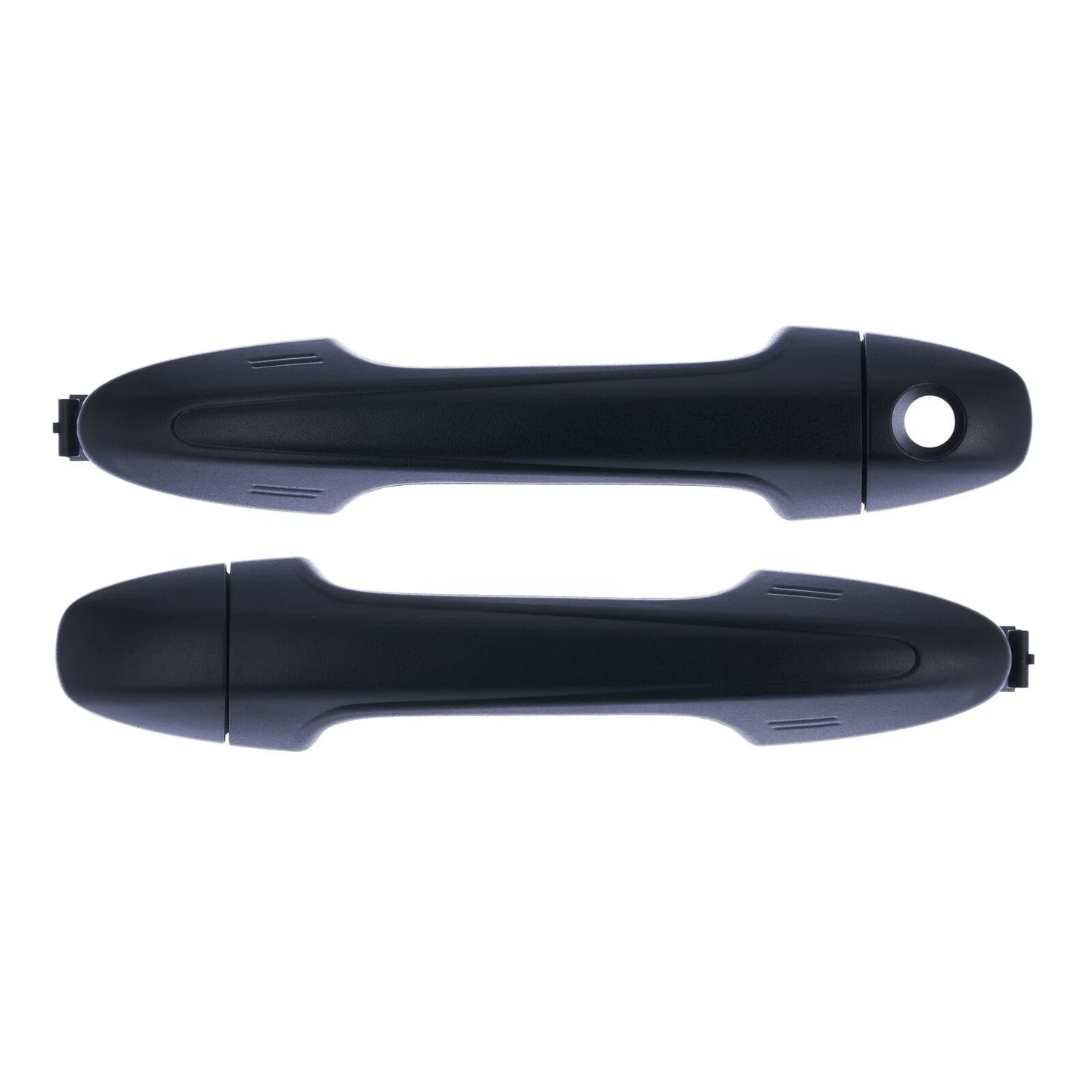 Door Handle Outer Black Set of 2 for Toyota Hilux & RAV4 (2015–2019)