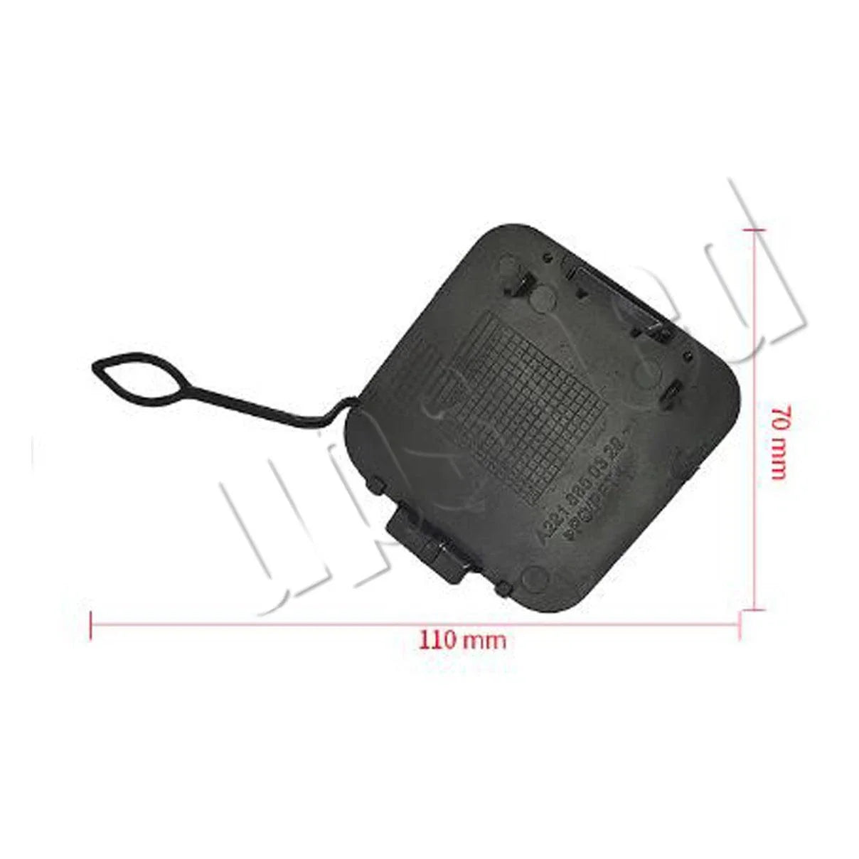 Front Bumper Tow Hook Eye Cover Cap for Mercedes-Benz S-Class (2009–2013)