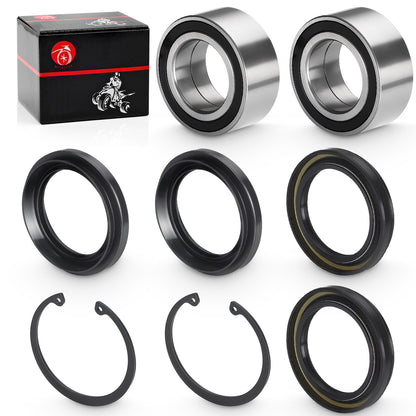 Rear Wheel Bearings with Seals Kit for Honda Rincon 680 (2006–2023)