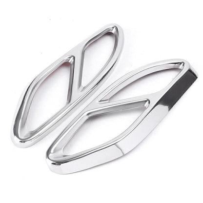 Rear Cylinder Exhaust Pipe Covers for Mercedes Benz E-Class (2014-2020)