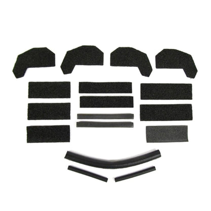 10x Exterior Door Handle Tailgate Cover Trim for Jeep Wrangler JK (2007–2017)