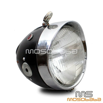 Black Housing Headlight for Zundapp DB DS DBK KS BMW R51 R60 R69