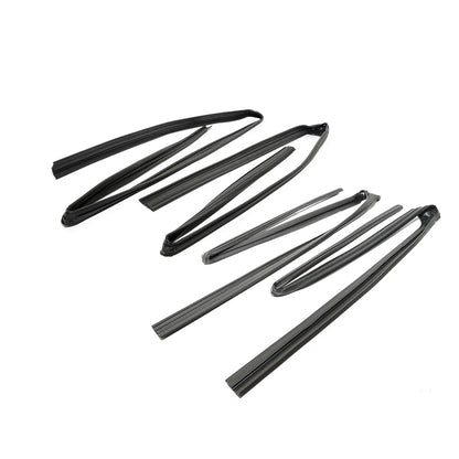 Set of 2 Front Rear Door Glass Run Channels for Honda Accord (2008–2011)