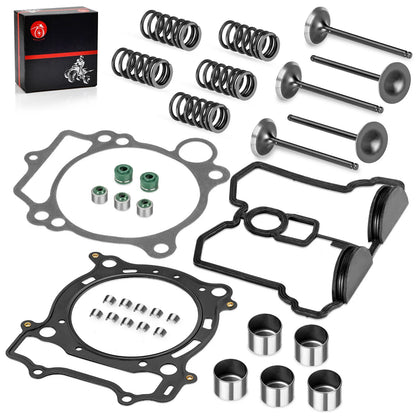 Cylinder Head Valve & Gasket Kit for Yamaha YFZ450/YZ450F