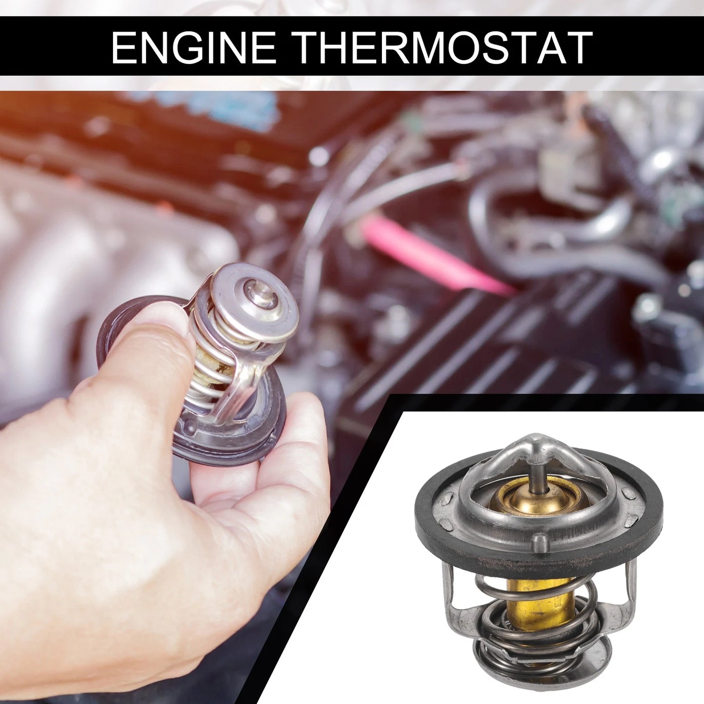 Engine Coolant Thermostat for Toyota Camry 2.0L (1987–1991) No. 90916-03046