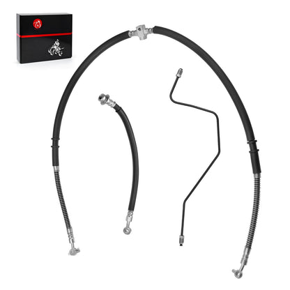 Front Brake Hose Line & Pipe Kit for Yamaha Raptor 700 (2006–2024)