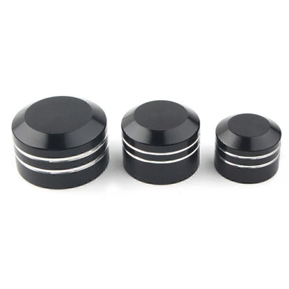 10pcs Black CNC Inner 11mm Motorcycle Bolt Topper Caps for Harley