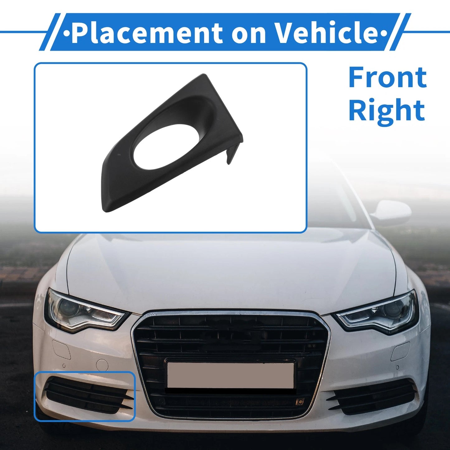 Front Right Fog Light Grill No. 33902TF0E01 for Honda Fit (2008–2011)