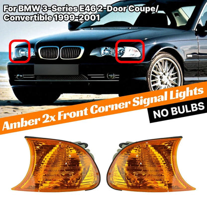 Front Corner Signal Parking Lights for BMW 3-Series E46 (1999–2001)