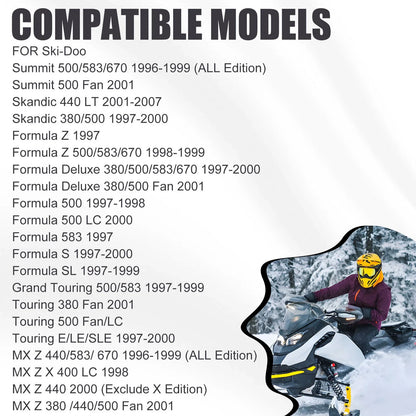 Air Intake Foam Filter for Ski-Doo Formula Z (1980–1987)
