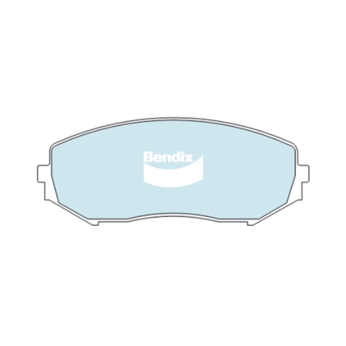 Set of 4 Front Disc Brake Pads for Suzuki Grand Vitara (2005–2014)