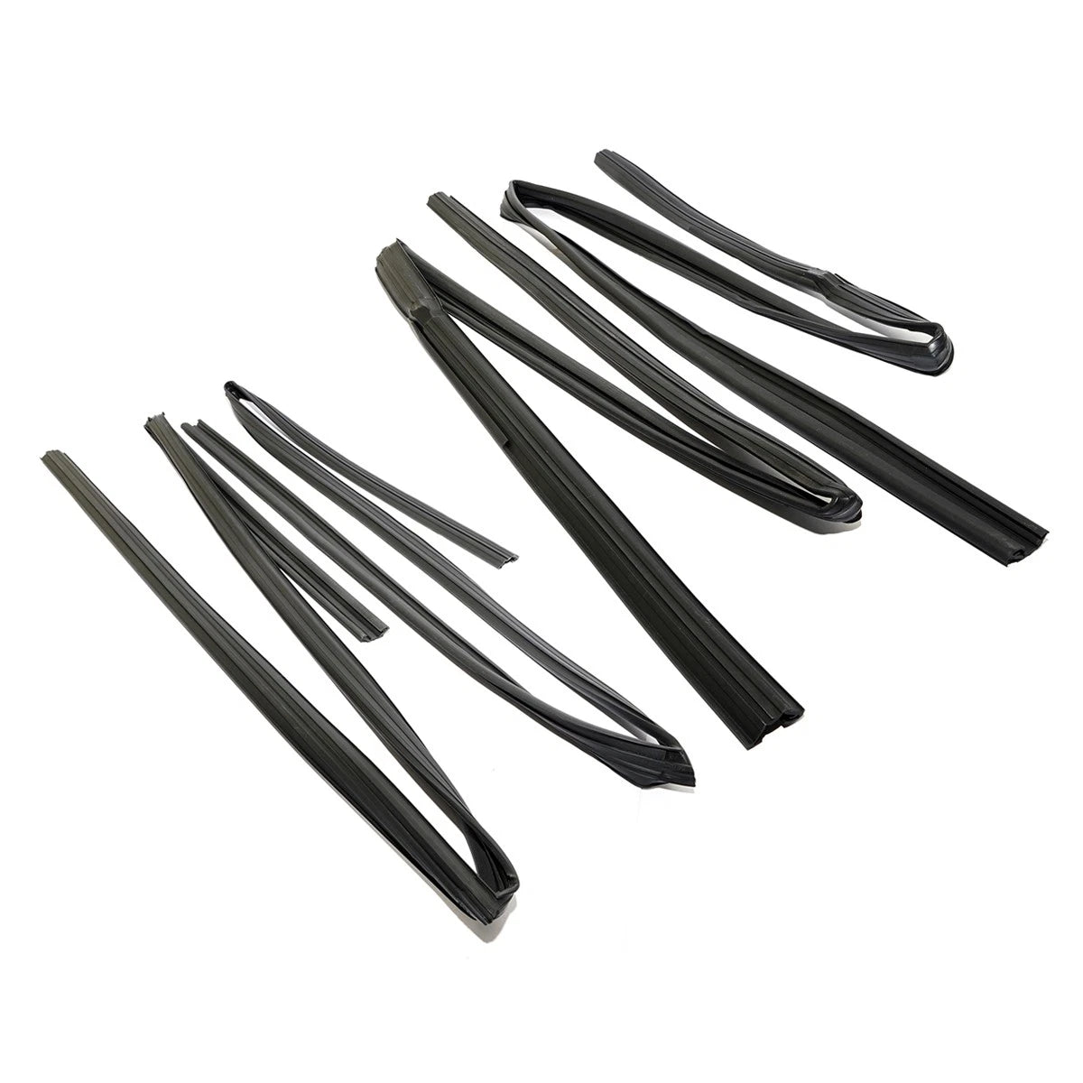 Set of 4 Door Glass Run Channel Seals for Honda CR-V (2007–2011)