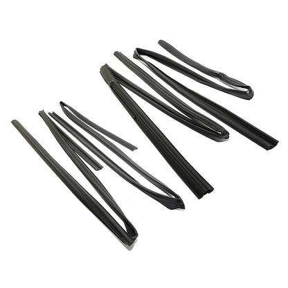 Set of 4 Door Glass Run Channel Seals for Honda CR-V (2007–2011)