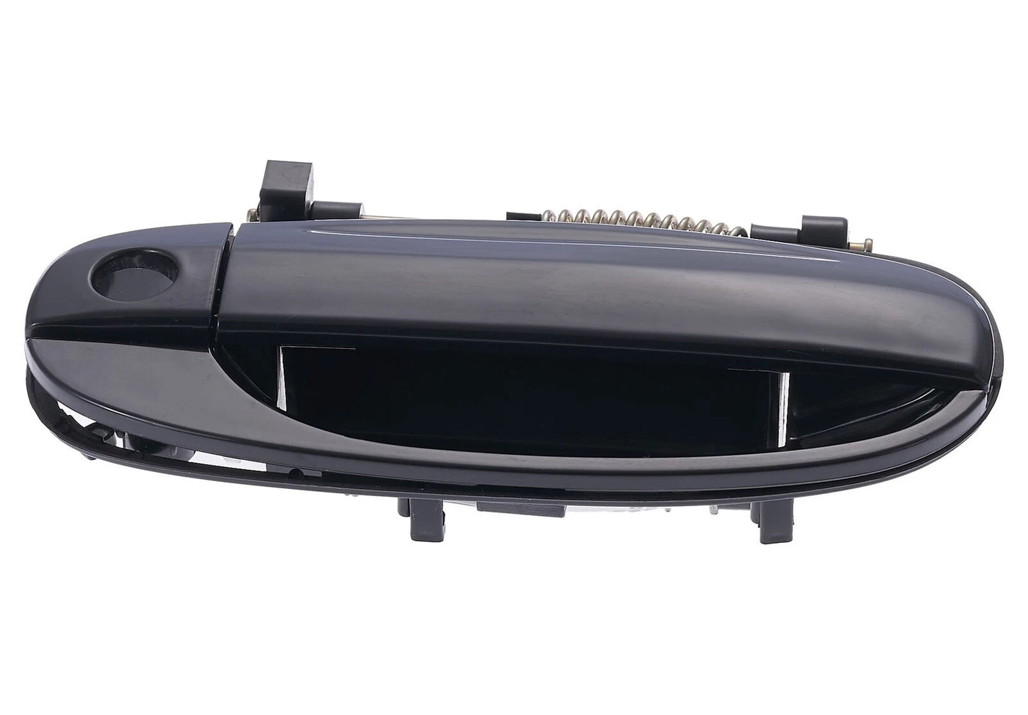 Front Right Outer Door Handle Black for Holden Barina (2005–2011)