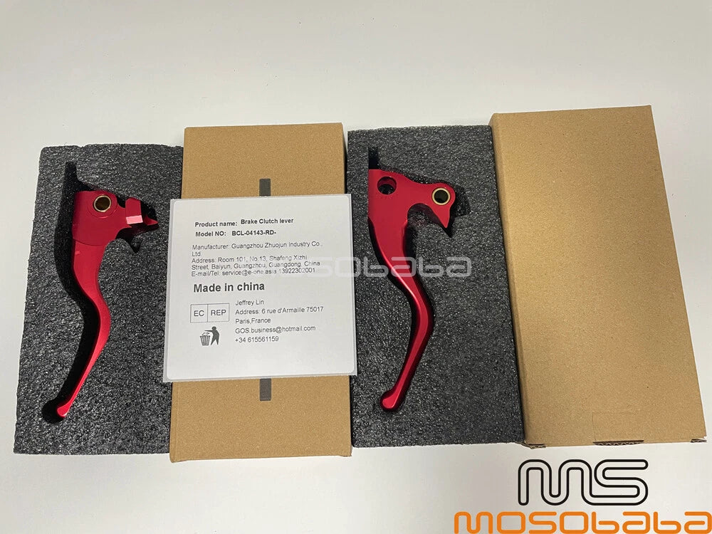 3 Finger 5.3" Brake & Clutch Levers for Harley Sportster Seventy-Two XL1200V
