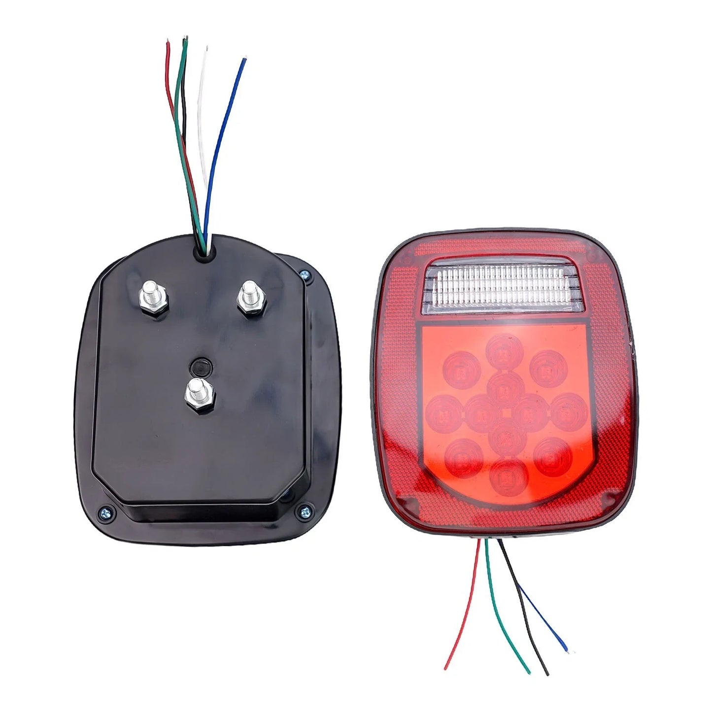 Tail Light 39-LED Brake License Plate Lamp for Jeep Wrangler