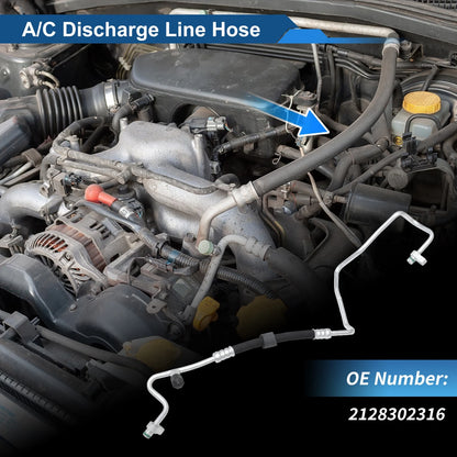 A/C Refrigerant Liquid Hose for Mercedes-Benz E-Class (2009–2016) No. 2128302316