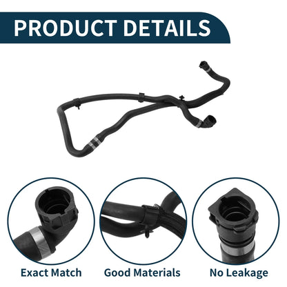Radiator Hose for BMW X3 (2017–2018) No. 17127535534 Rubber