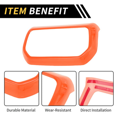 Rear Air Vent Armrest AC Outlet Panel Cover for Jeep Wrangler JL JLU (2018–2023) - Orange