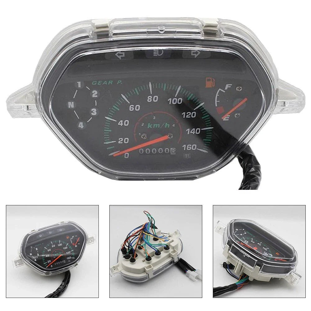 Motorcycle Instrumentation Curved Odometer for TBT110 Fast Installation Process
