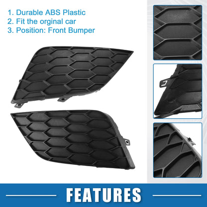 Fog Light Grille Cover for Nissan Sentra (2016–2019)