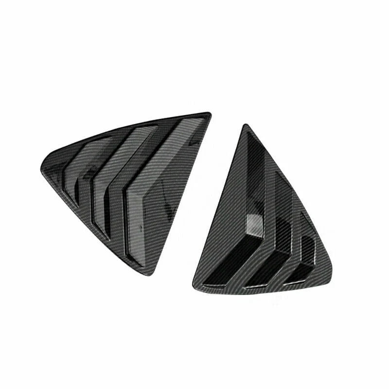 ABS Carbon Fiber Side Window Louver Shutter Cover for Mazda CX-5 (2017–2021)