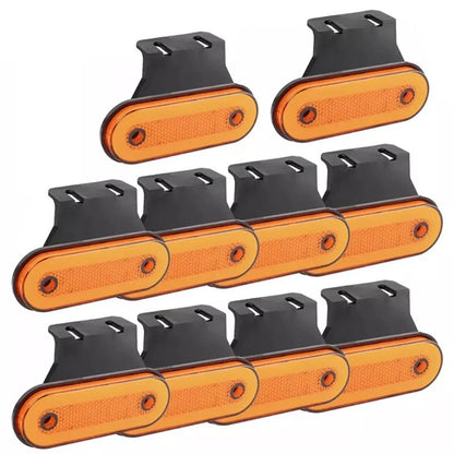Orange Amber LED Marker Lights for Various Vehicles