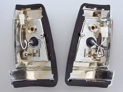 Chrome Corner Signal Light Indicator for Nissan Datsun 720 Ute (1979-1986)