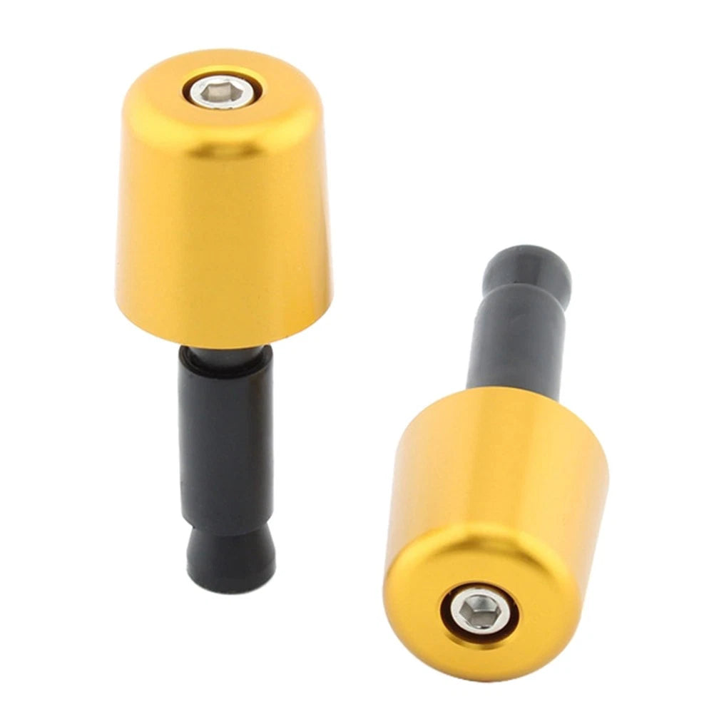 Handlebar Grips for Universal Motorcycle (1in/25.4mm) - Gold
