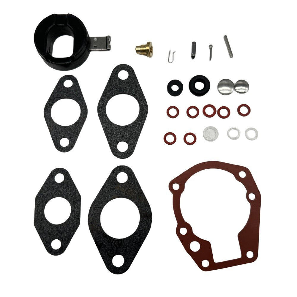 Carburetor Kit with Float for Johnson Evinrude Outboard (Year Range)