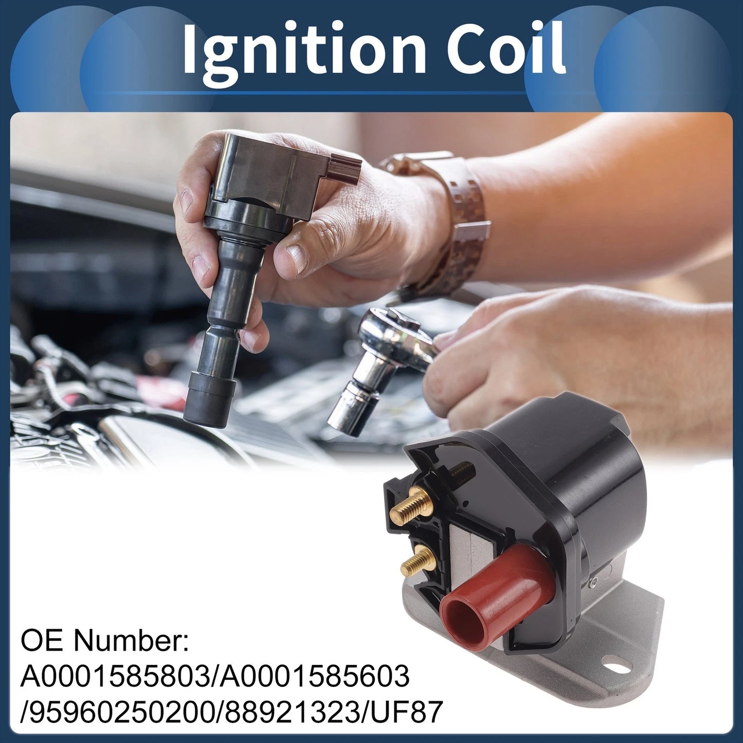 Ignition Coil Pack No.A0001585803 for Mercedes-Benz W124 (1985–1996)