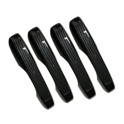 Carbon Fiber Outer Door Handle Cover Trim for Honda Civic, Accord, CR-V, HR-V (2022-2023)