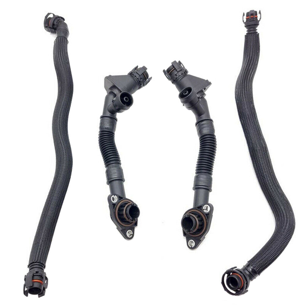 Set of 4 Breather Hoses for BMW 550i 650i 750Li X5 X6 (2006–2017)