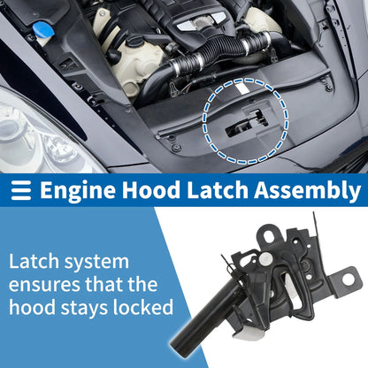 Hood Latch Assembly for Subaru Forester (2014–2018) No. 57310SG010