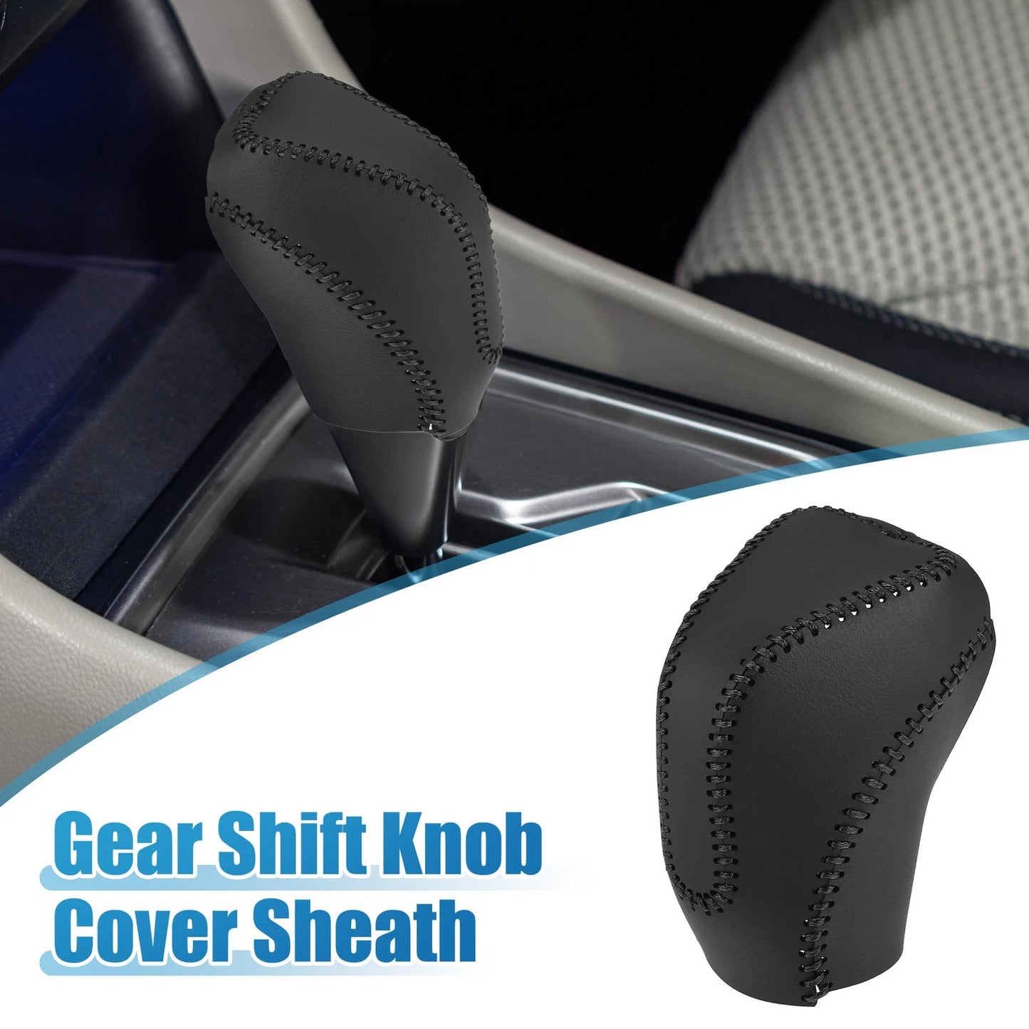 Automatic Gear Shift Knob Cover for Subaru Forester (2019–2023) Black