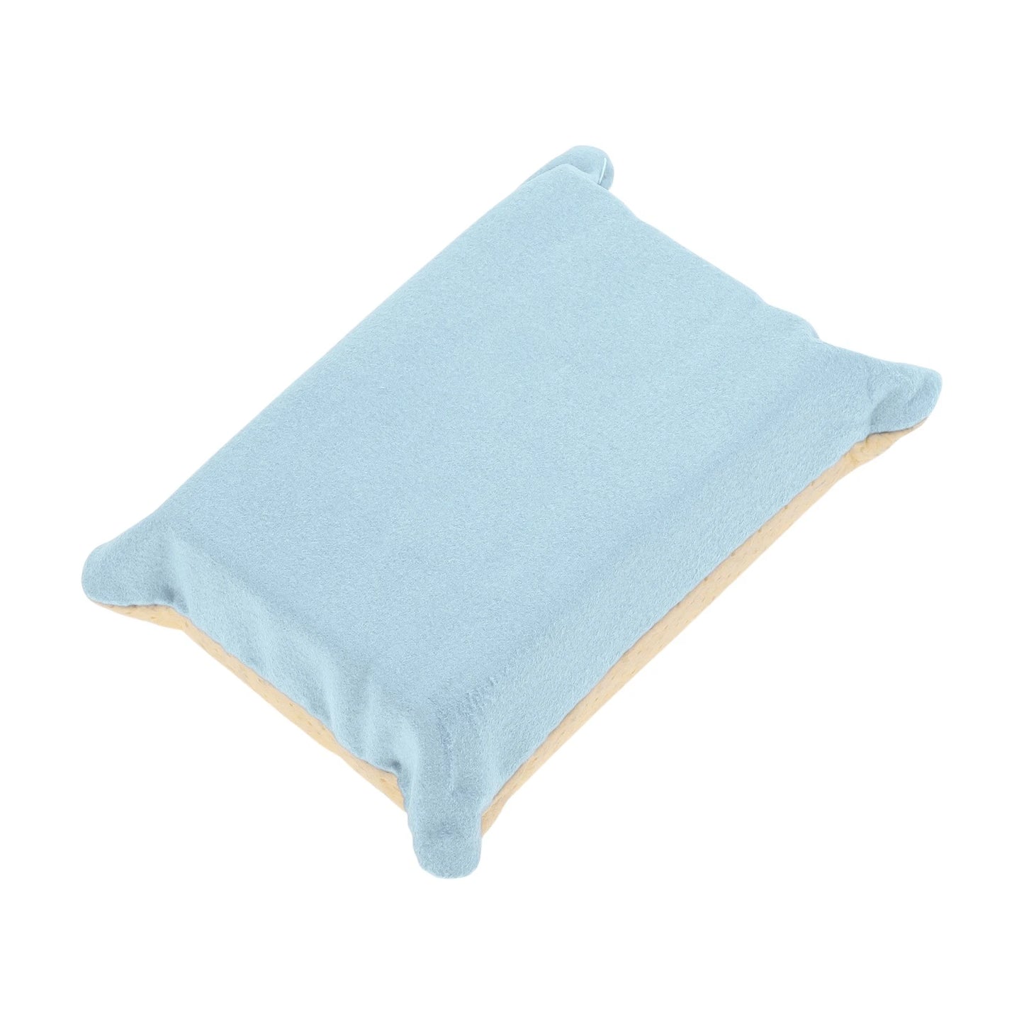 Microfiber Car Wash Towel 12x8x4cm - Light Blue (1 Pc)