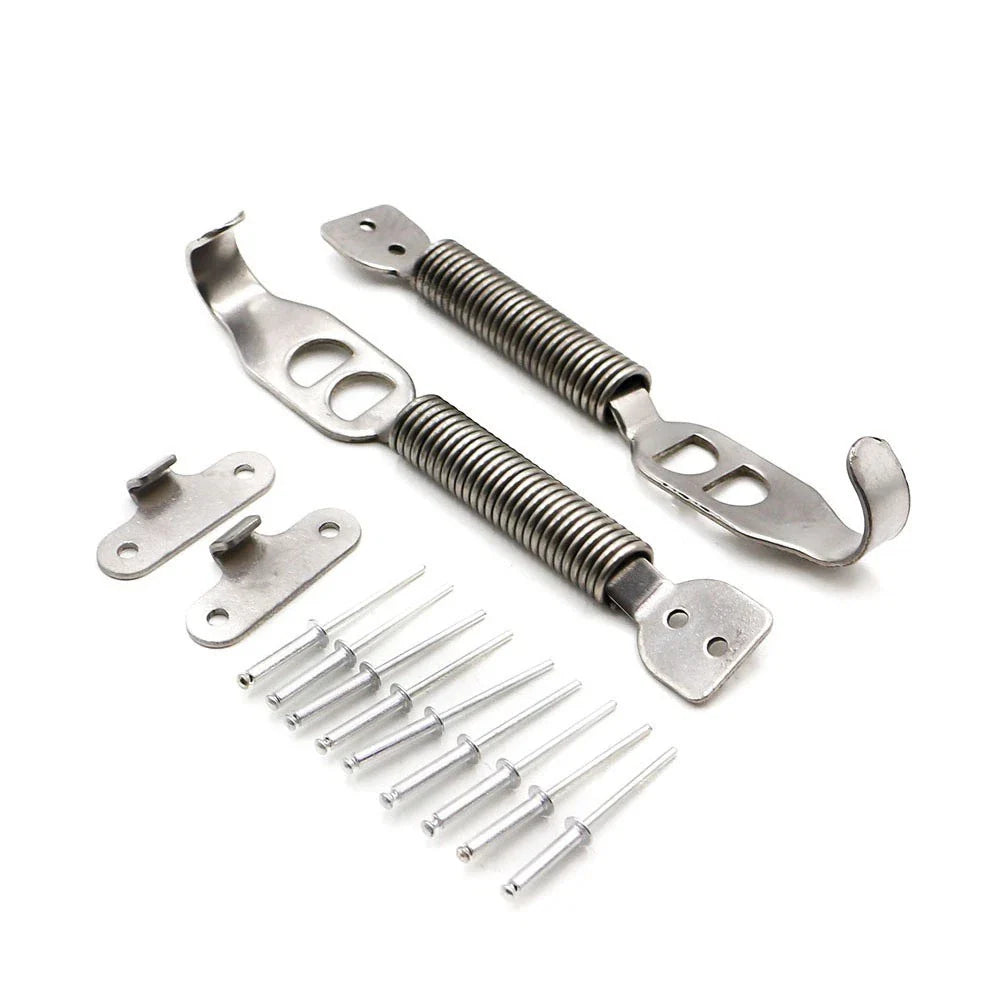 Universal Racing Bonnet Hook Pin Lock Kit Fastener for Cars (No Year Specified)