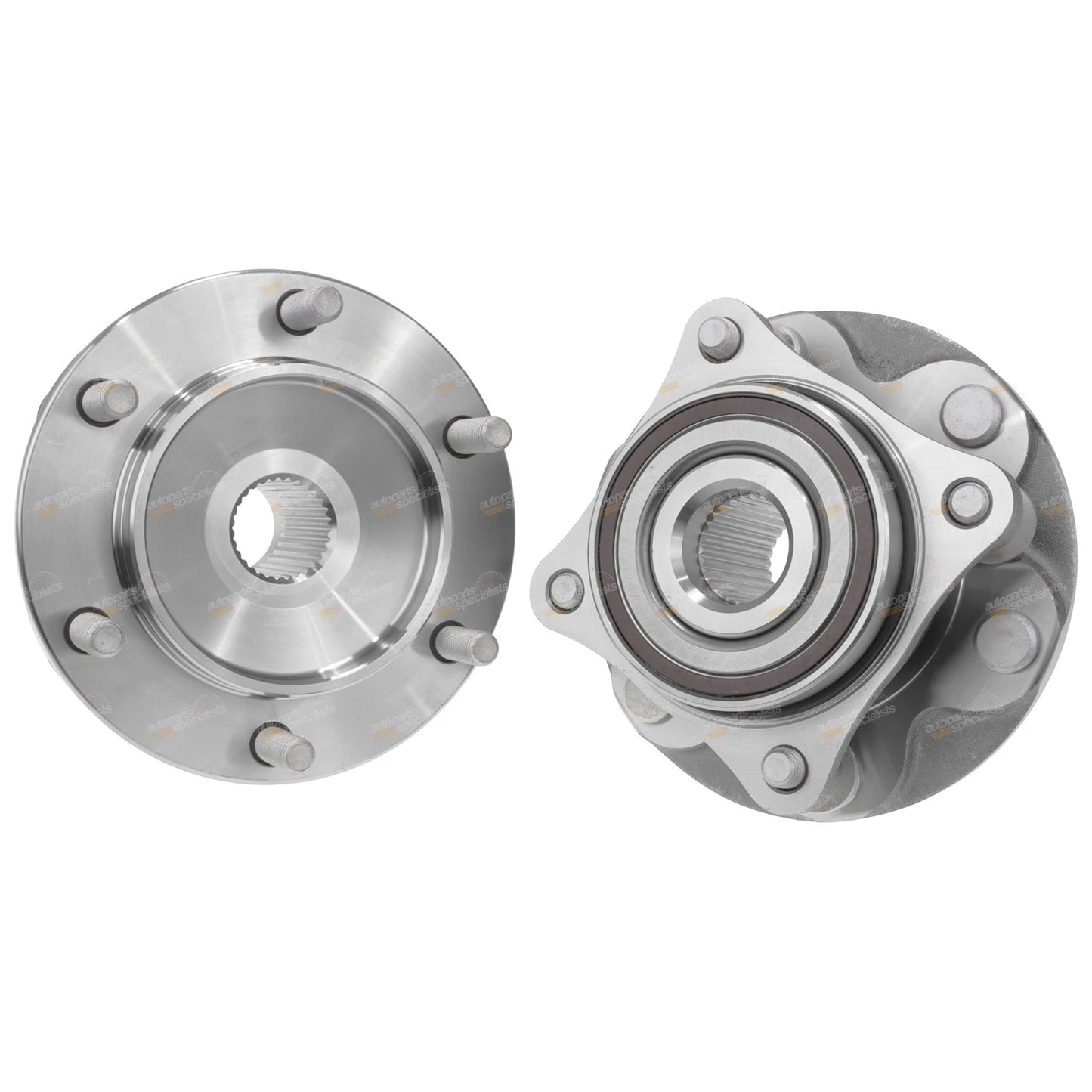 2X Front Wheel Bearing Hubs for Toyota Fortuner (2015–2019)