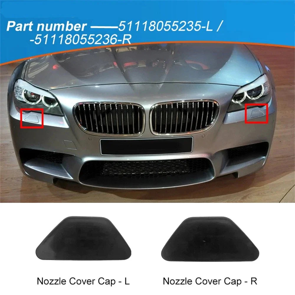 Headlight Washer Nozzle Cover Caps  for BMW M5 Sport (2011-2017)