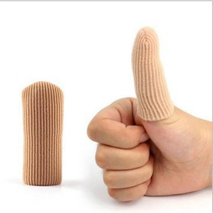 4 Pcs Silicone Large Foot Toe Bandage Tube Protector for Pain Relief