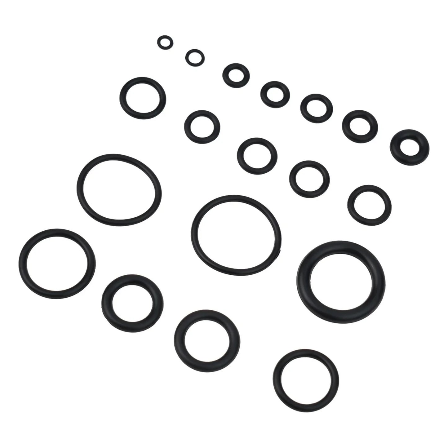 O Ring Washer Seal 225 Piece for Black Car Air Gas
