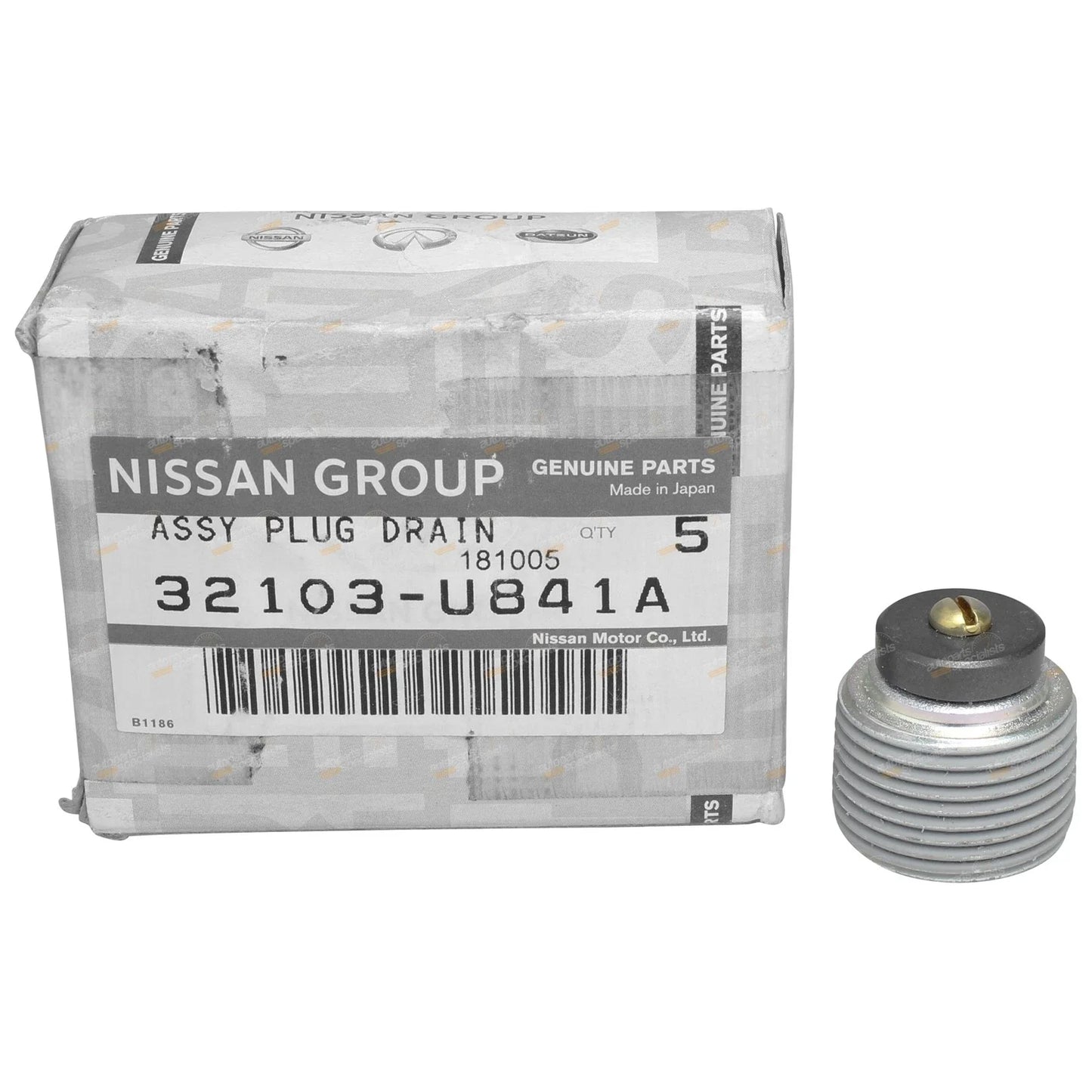 Magnetic Front/Rear Diff Sump Drain Plug for Nissan Patrol GQ GU