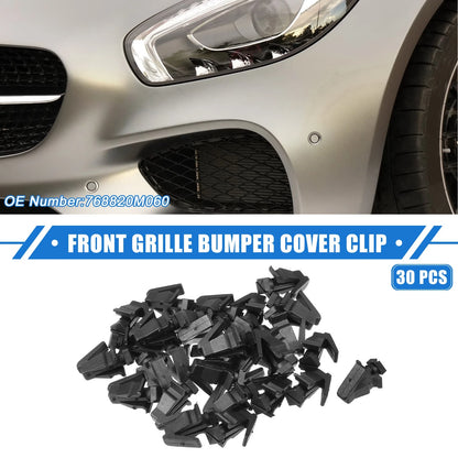 30 Pcs Front Grille Bumper Cover Clip for Nissan Altima (2002–2004)